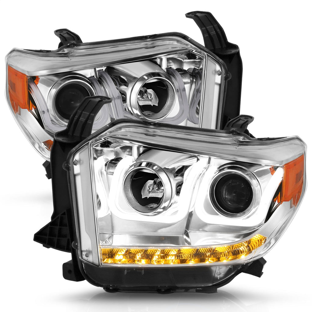 Anzo USA 111327 Projector Headlight Set Fits 14-21 Tundra