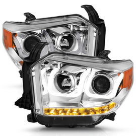 Anzo USA 111327 Projector Headlight Set Fits 14-21 Tundra