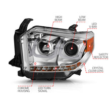 Load image into Gallery viewer, Anzo USA 111327 Projector Headlight Set Fits 14-21 Tundra