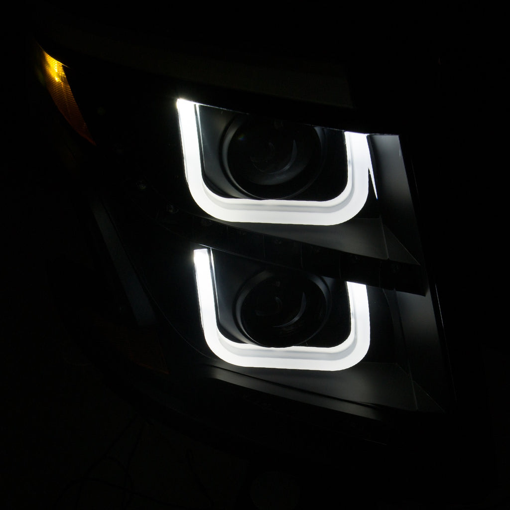Anzo USA 111340 Projector Headlight Set Fits 15-19 Tahoe