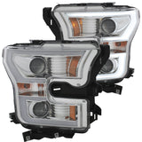 Anzo USA 111348 Projector Headlight Set Fits 15-17 F-150