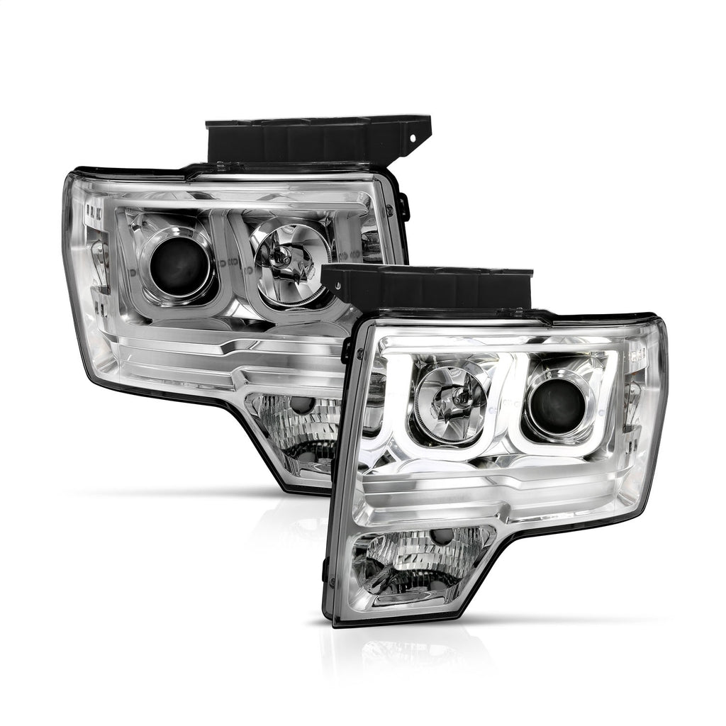 Anzo USA 111352 Projector Headlight Set Fits 09-14 F-150