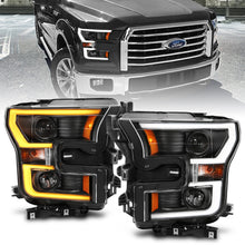 Load image into Gallery viewer, Anzo USA 111357 Projector Headlight Set Fits 15-17 F-150