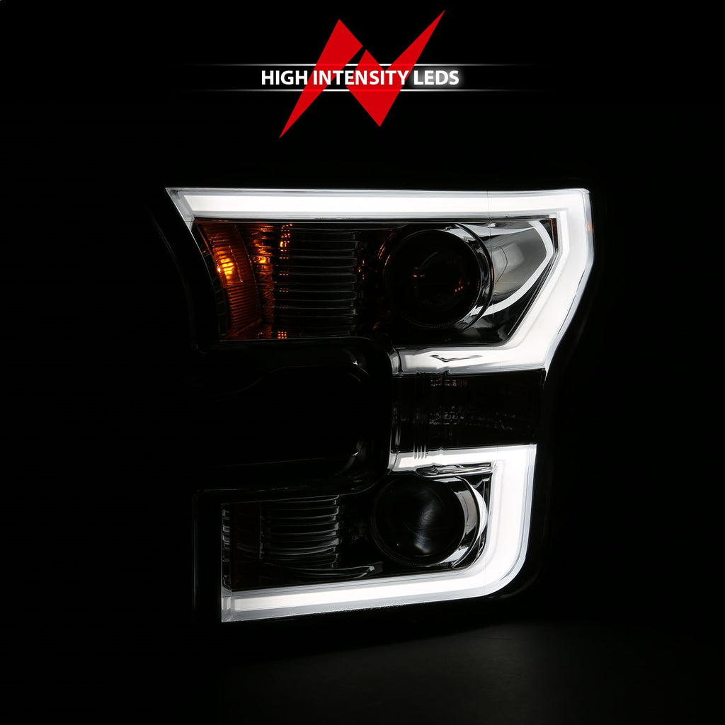 Anzo USA 111358 Projector Headlight Set Fits 15-17 F-150