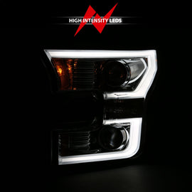 Anzo USA 111358 Projector Headlight Set Fits 15-17 F-150