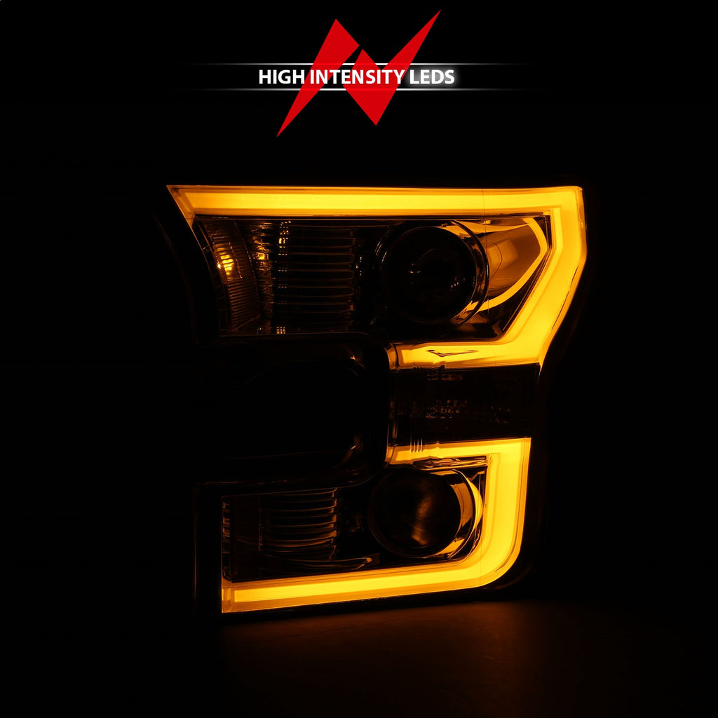 Anzo USA 111358 Projector Headlight Set Fits 15-17 F-150