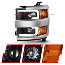 Load image into Gallery viewer, Anzo USA 111359 Projector Headlight Set Fits Silverado 2500 HD Silverado 3500 HD