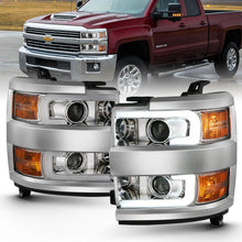 Load image into Gallery viewer, Anzo USA 111360 Projector Headlight Set Fits Silverado 2500 HD Silverado 3500 HD
