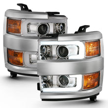 Load image into Gallery viewer, Anzo USA 111360 Projector Headlight Set Fits Silverado 2500 HD Silverado 3500 HD
