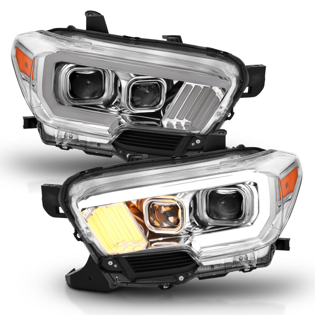 Anzo USA 111380 Projector Headlight Set Fits 16-23 Tacoma
