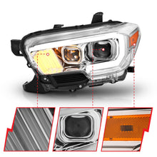Load image into Gallery viewer, Anzo USA 111380 Projector Headlight Set Fits 16-23 Tacoma