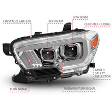 Load image into Gallery viewer, Anzo USA 111380 Projector Headlight Set Fits 16-23 Tacoma