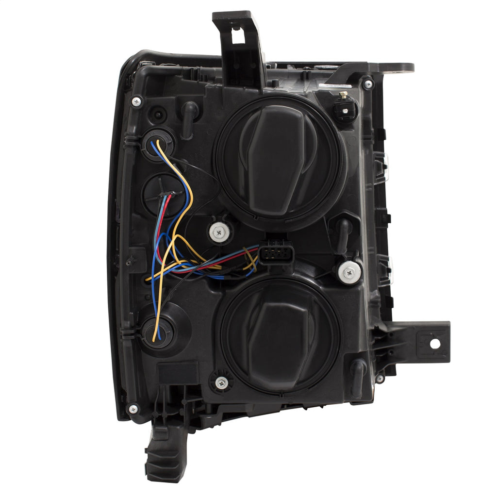 Anzo USA 111385 Projector Headlight Set w/U-Bar Switchback Fits Silverado 1500