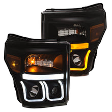 Load image into Gallery viewer, Anzo USA 111386 Projector Headlight Set Fits F-250 Super Duty F-350 Super Duty