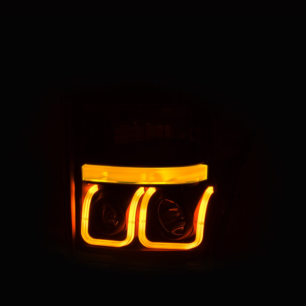 Anzo USA 111386 Projector Headlight Set Fits F-250 Super Duty F-350 Super Duty