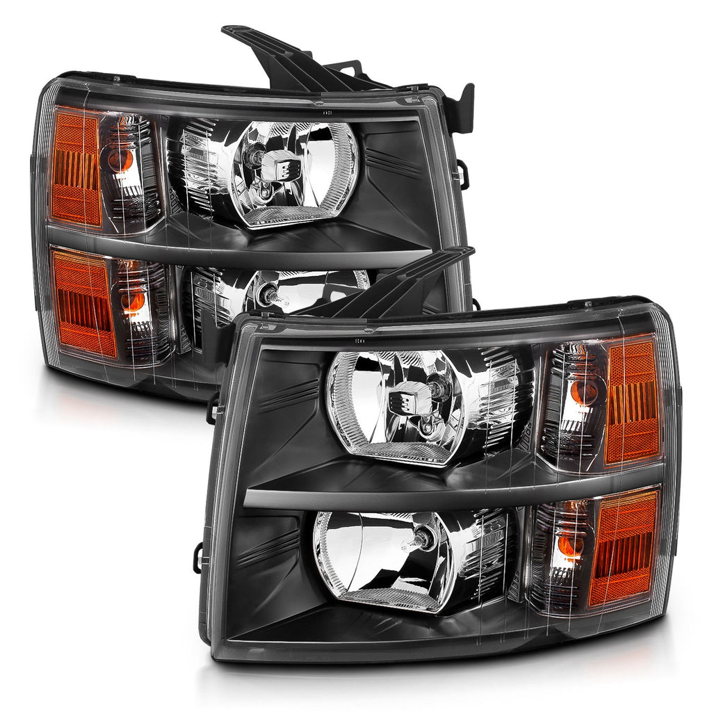 Anzo USA 111393 Crystal Headlight Set