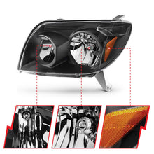 Load image into Gallery viewer, Anzo USA 111394 Crystal Headlight Set Fits 03-05 4Runner
