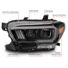 Load image into Gallery viewer, Anzo USA 111396 Projector Headlight Set Fits 16-23 Tacoma
