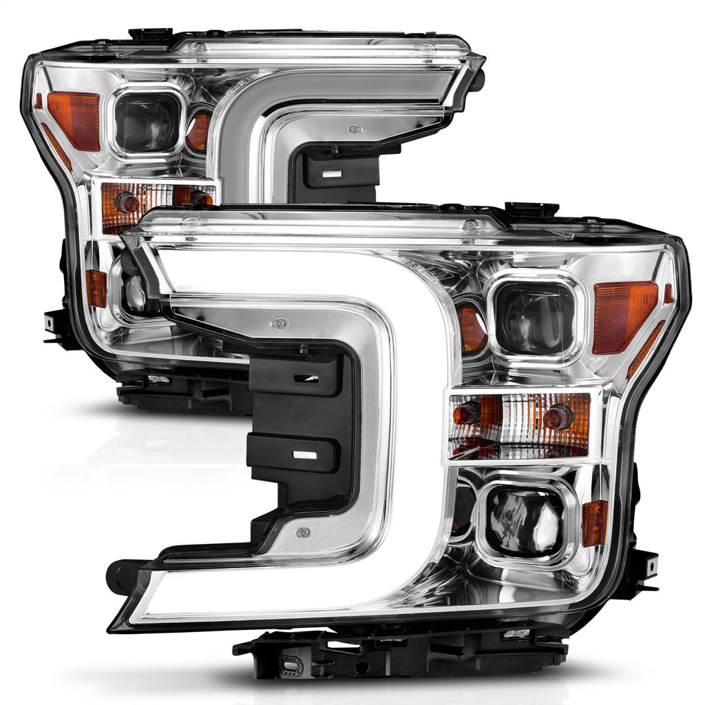 Anzo USA 111399 Projector Headlight Set Fits 18-20 F-150