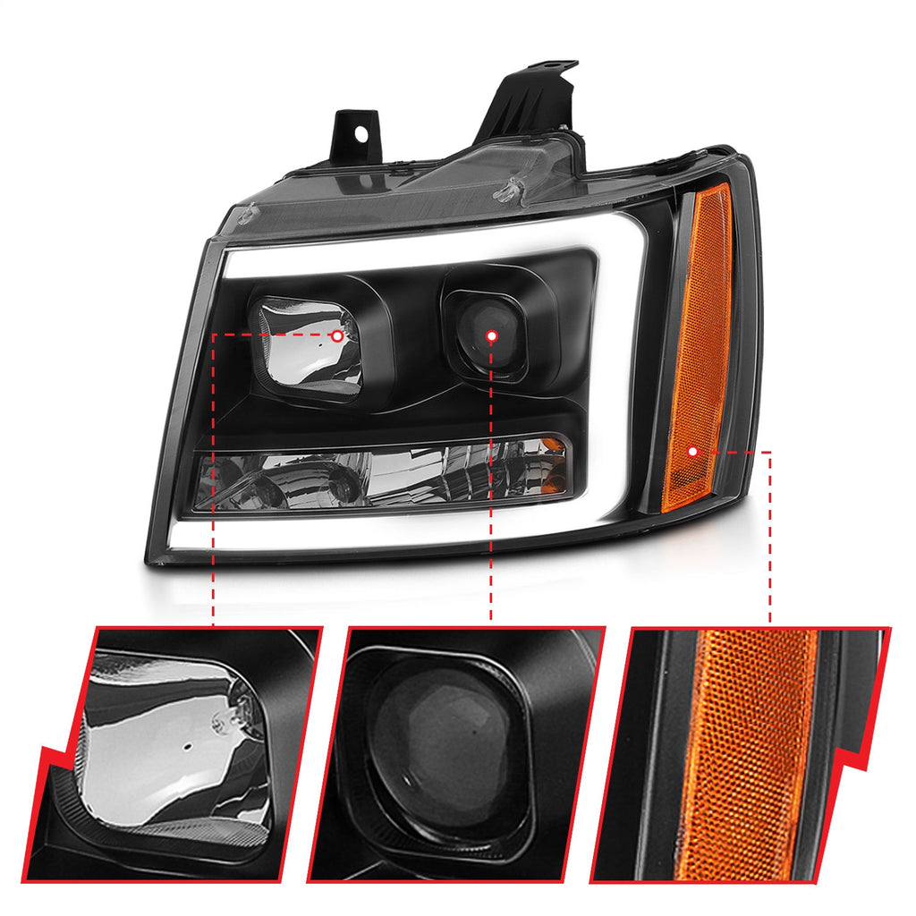 Anzo USA 111402 Projector Headlight Set
