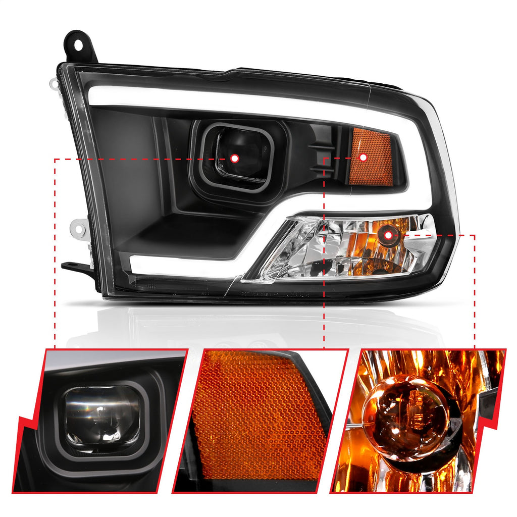 Anzo USA 111404 Projector Headlight Set