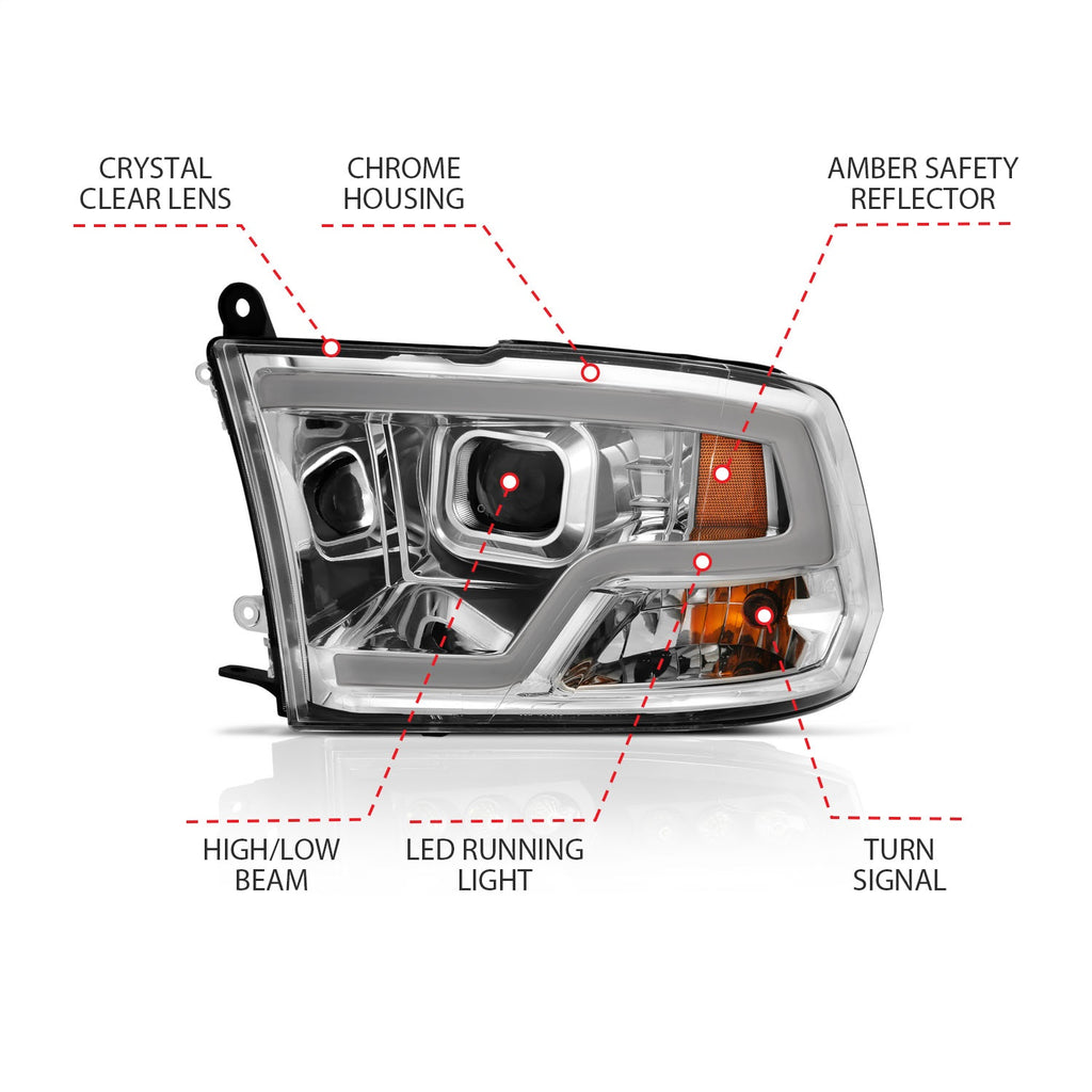 Anzo USA 111405 Projector Headlight Set