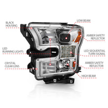Load image into Gallery viewer, Anzo USA 111409 Projector Headlight Set Fits 15-17 F-150
