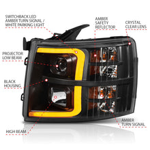 Load image into Gallery viewer, Anzo USA 111410 Projector Headlight Set