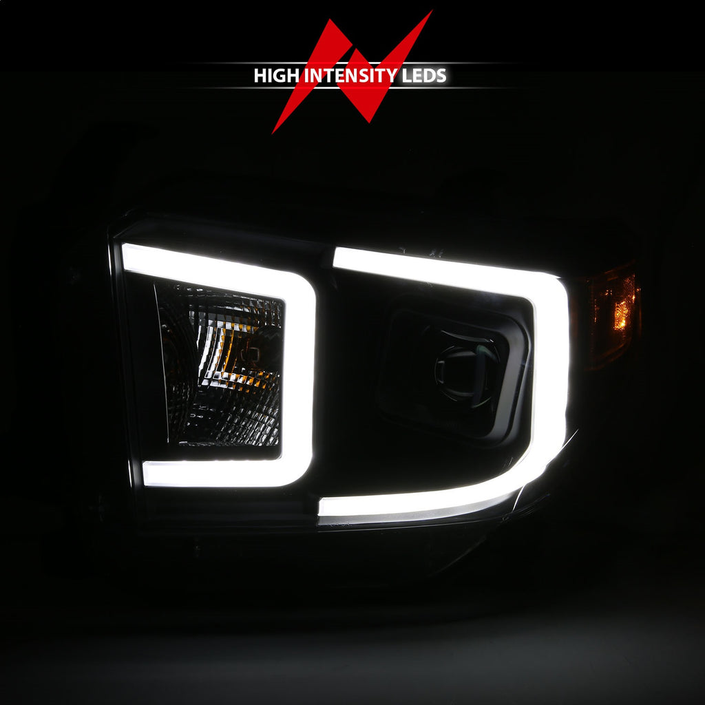 Anzo USA 111414 Projector Headlight Set Fits 14-17 Tundra