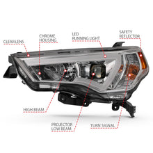 Load image into Gallery viewer, Anzo USA 111417 Projector Headlight Set Fits 14-21 4Runner