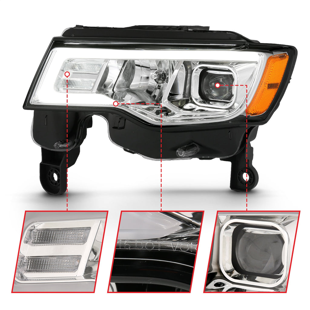 Anzo USA 111419 Projector Headlight Set