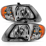 Anzo USA 111424 Crystal Headlight Set