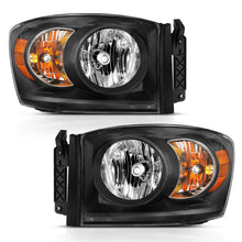 Load image into Gallery viewer, Anzo USA 111427 Crystal Headlight Set Fits 06-09 Ram 1500 Ram 2500 Ram 3500