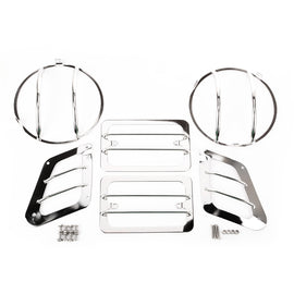 Rugged Ridge 11142.05 Euro Guard Kit Headlight Guard Fits 97-06 Wrangler (TJ)