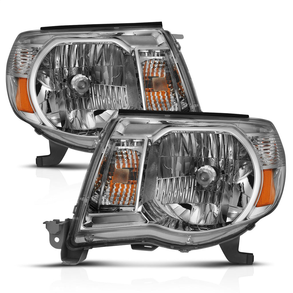 Anzo USA 111437 Crystal Headlight Set Fits 05-11 Tacoma