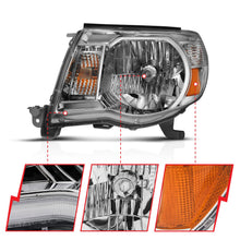 Load image into Gallery viewer, Anzo USA 111437 Crystal Headlight Set Fits 05-11 Tacoma