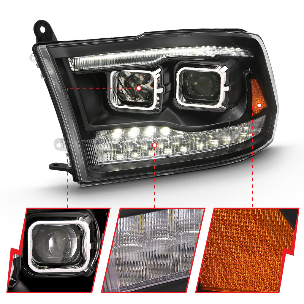 Anzo USA 111441 Projector Headlight Set