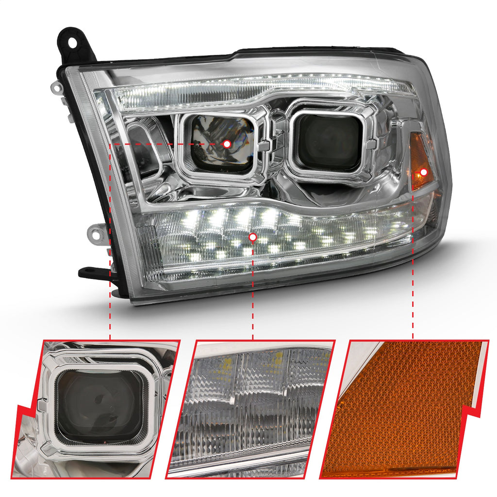 Anzo USA 111442 Projector Headlight Set