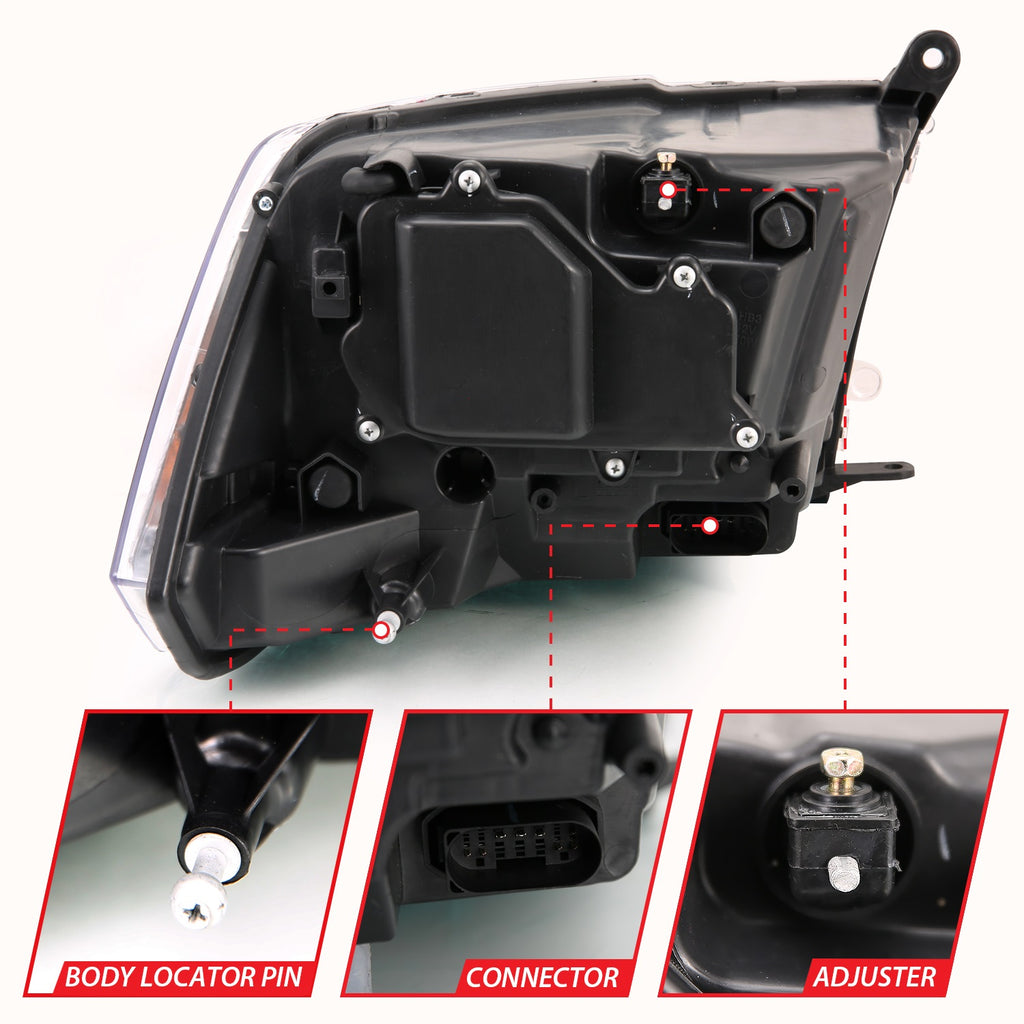 Anzo USA 111442 Projector Headlight Set