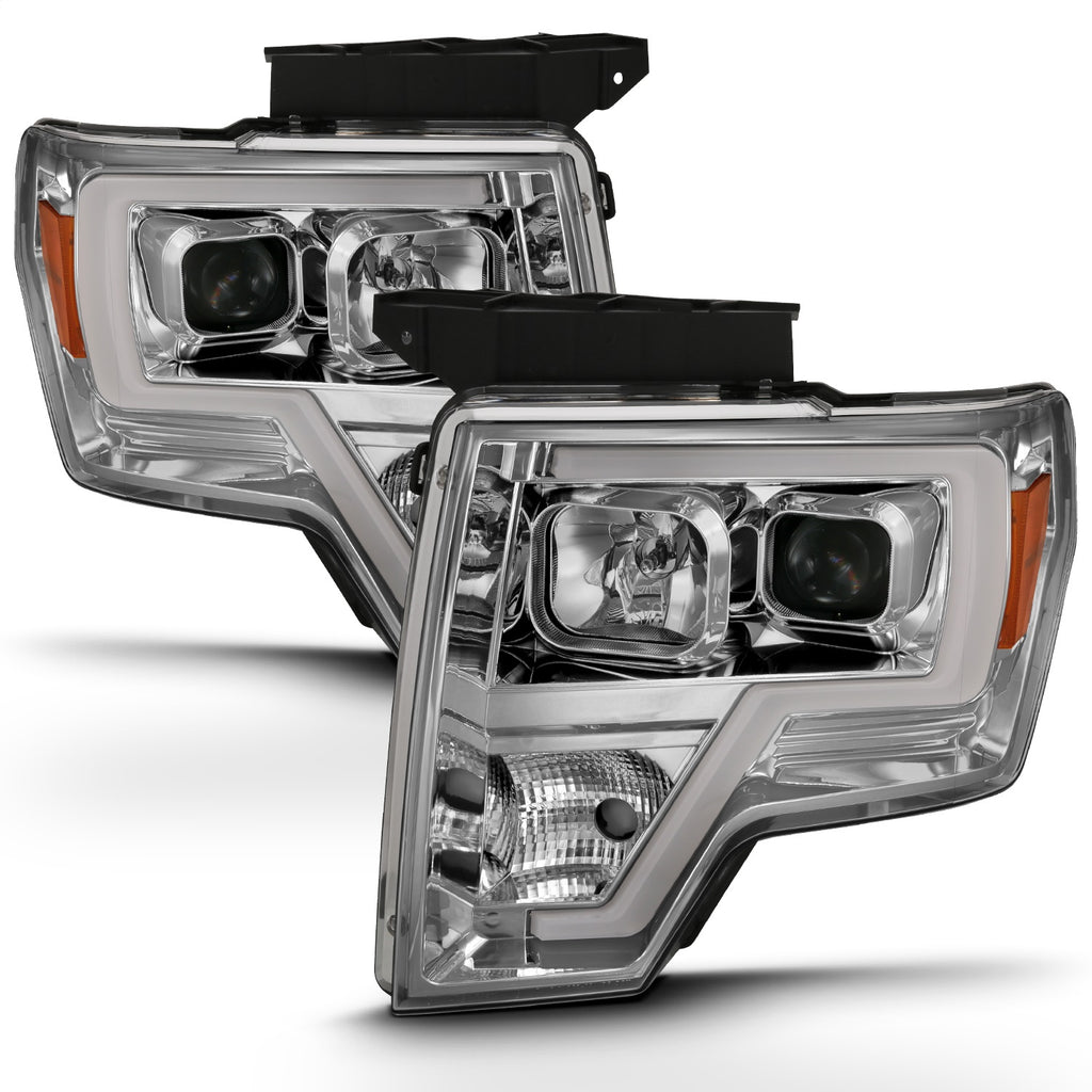 Anzo USA 111444 Projector Headlight Set Fits 09-14 F-150