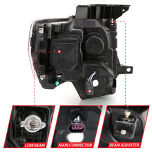 Load image into Gallery viewer, Anzo USA 111444 Projector Headlight Set Fits 09-14 F-150