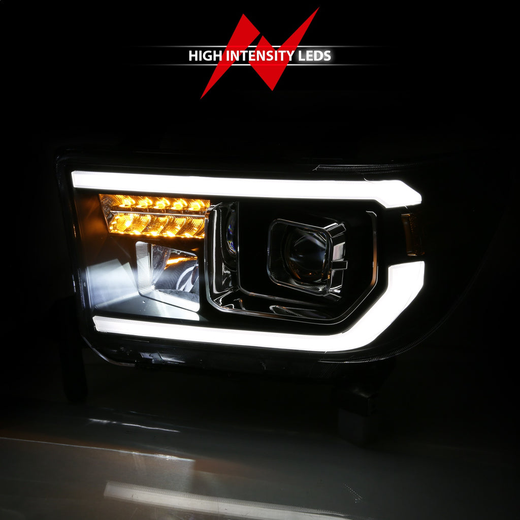 Anzo USA 111447 Projector Headlight Set Fits 07-16 Sequoia Tundra