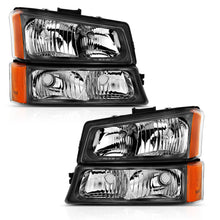 Load image into Gallery viewer, Anzo USA 111452 Crystal Headlight Set