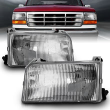 Load image into Gallery viewer, Anzo USA 111459 Crystal Headlight Set Fits 92-97 Bronco F-150