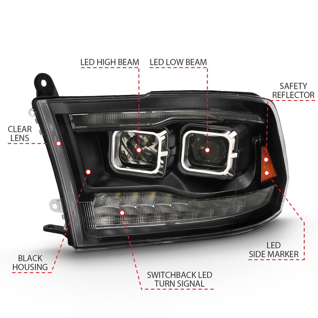 Anzo USA 111464 LED Projector Headlight
