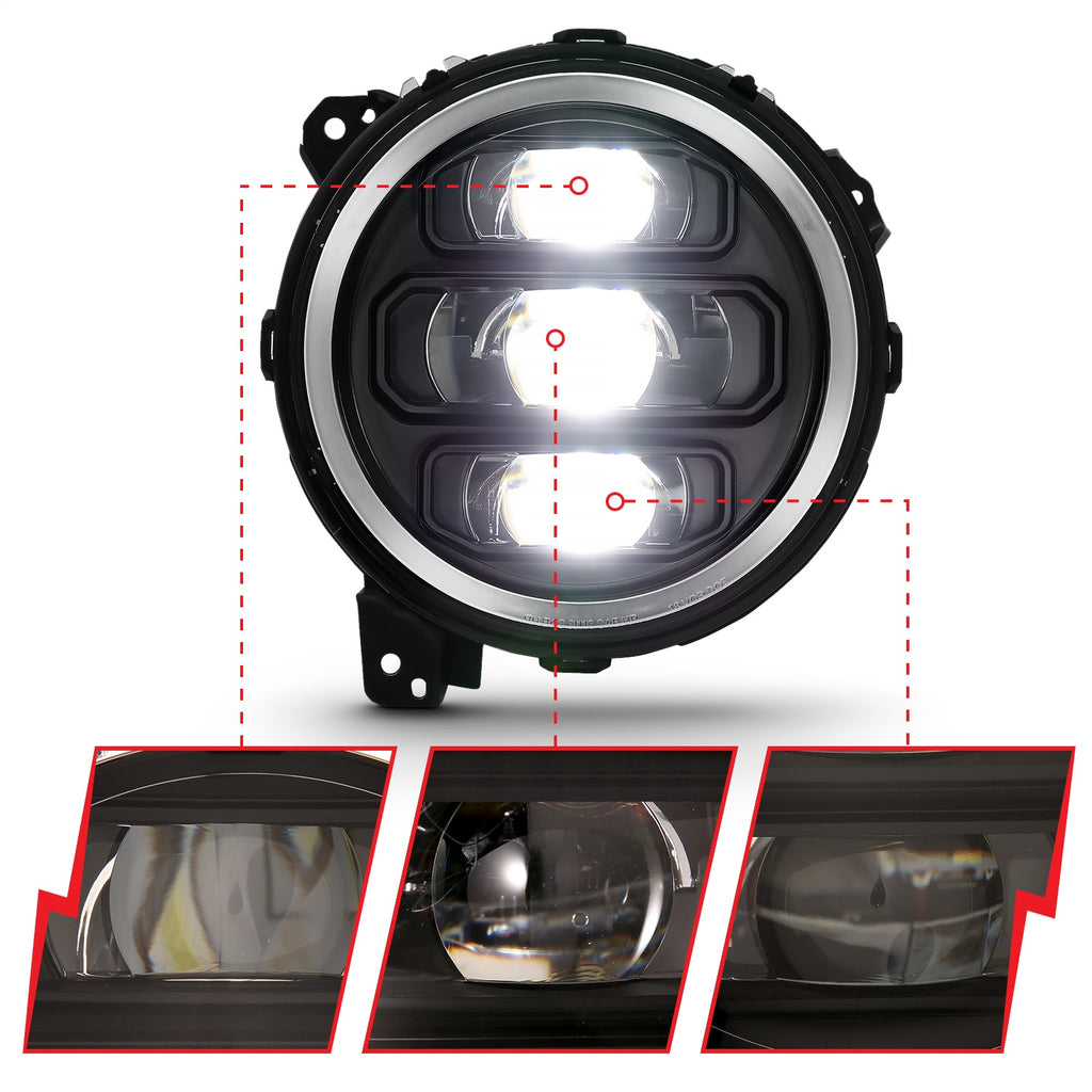 Anzo USA 111466 LED Projector Headlight