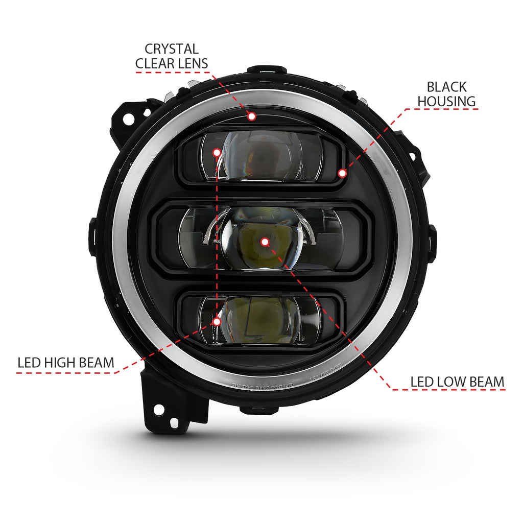 Anzo USA 111466 LED Projector Headlight