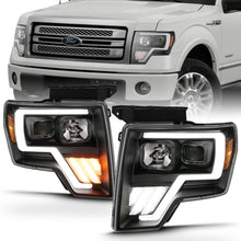 Load image into Gallery viewer, Anzo USA 111469 Projector Headlight Set w/Halo Fits 09-14 F-150