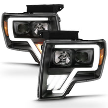Load image into Gallery viewer, Anzo USA 111469 Projector Headlight Set w/Halo Fits 09-14 F-150