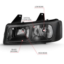 Load image into Gallery viewer, Anzo USA 111474 Crystal Headlight Set